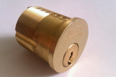 Trioving 5536 satin brass lock cylinder