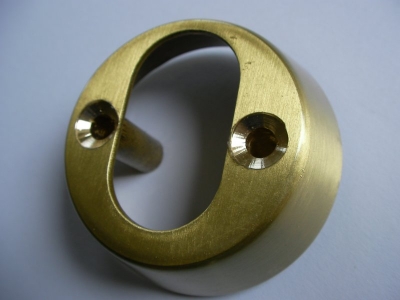 Trioving 5968 18 mm satin brass internal escutcheon