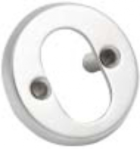 Trioving 5968 6 mm satin chrome internal escutcheon