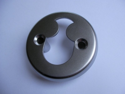 Trioving 5969 6 mm satin chrome internal escutcheon