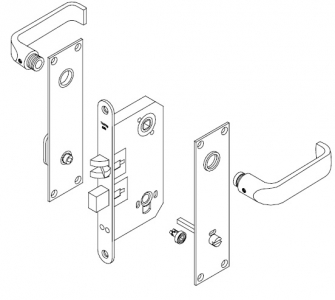 4315 lock set bathroom