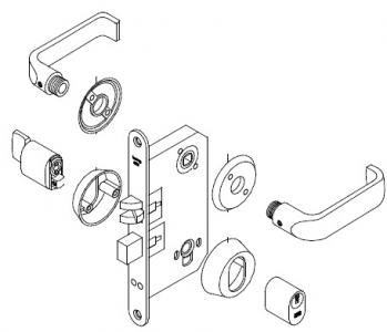 trioving 5312 lockset