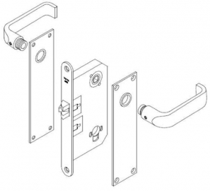 Trioving 5336/8 lock set 