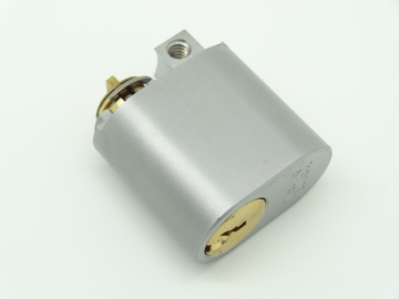 Trioving 5520/SC lock cylinder, satin chrome finish