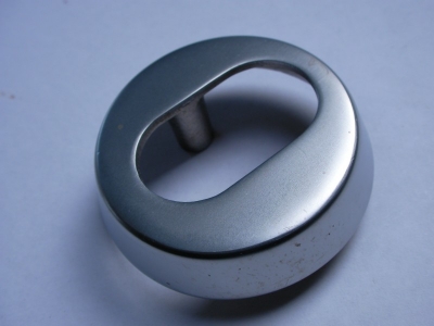 Trioving 5968 satin chrome external escutcheon