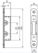 Trioving 5049 strike plate