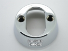 TV53CRI internal cylinder rose polished chrome